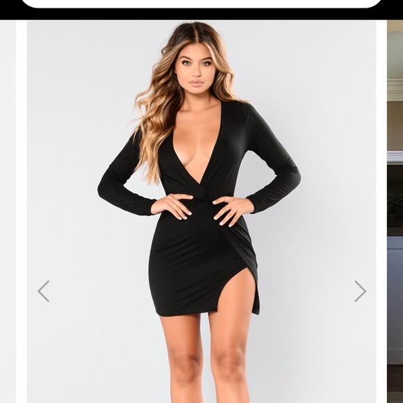 Fashion Nova Dresses & Skirts - Fashion Nova Black Dress